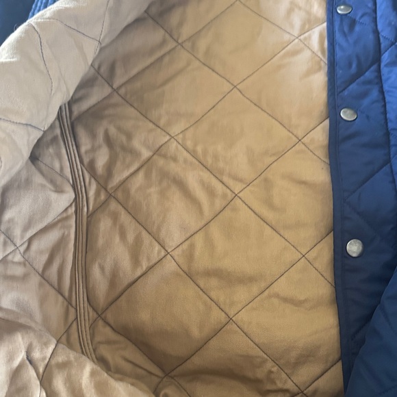 J. Crew Men's Blue Quilted Puffer Jacket - Picture 4 of 6